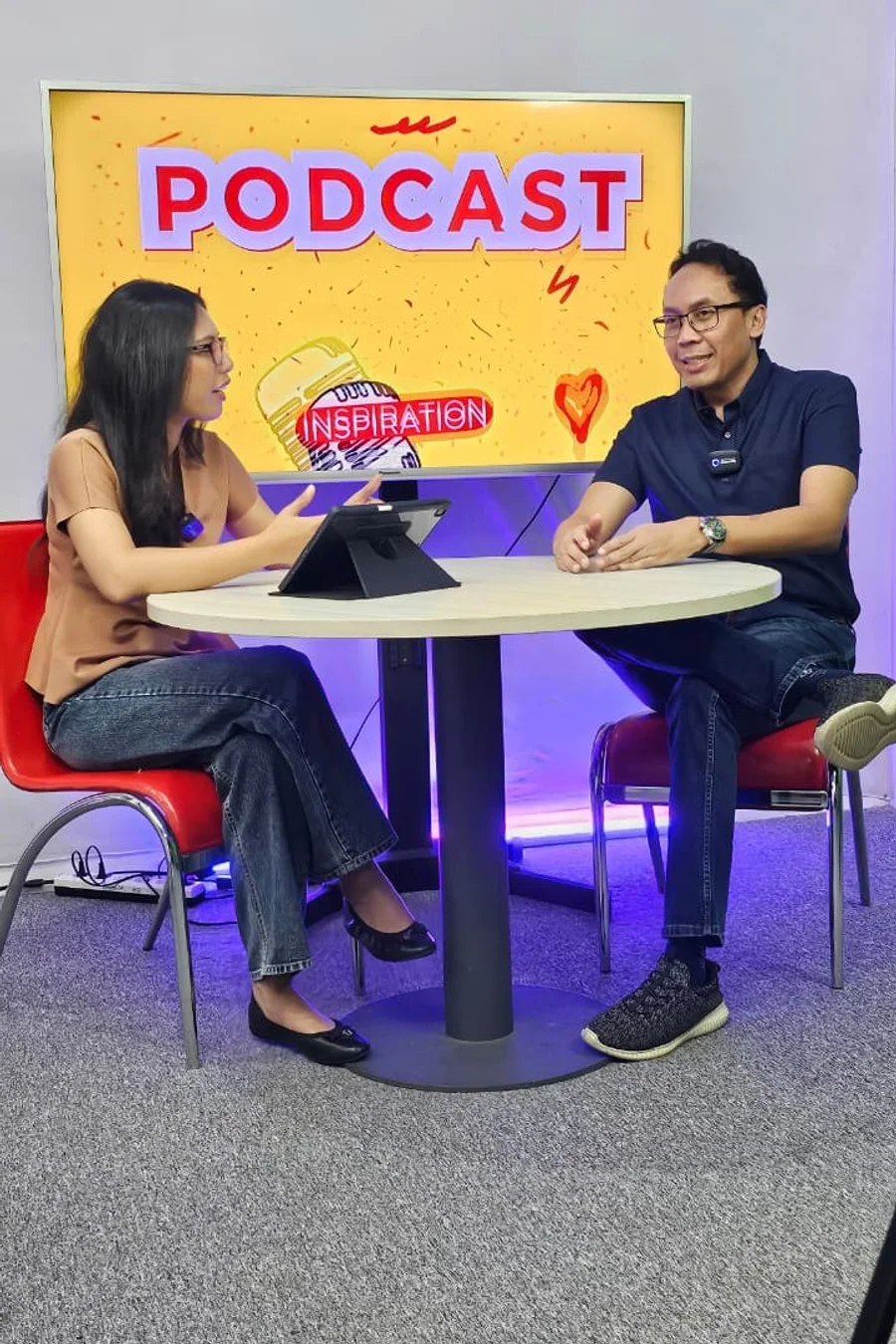 Media interview